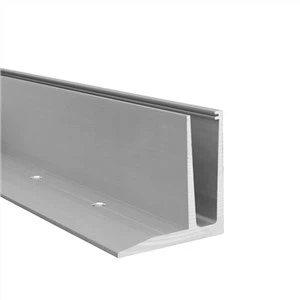 Canal de sticlă din aluminiu de tip F